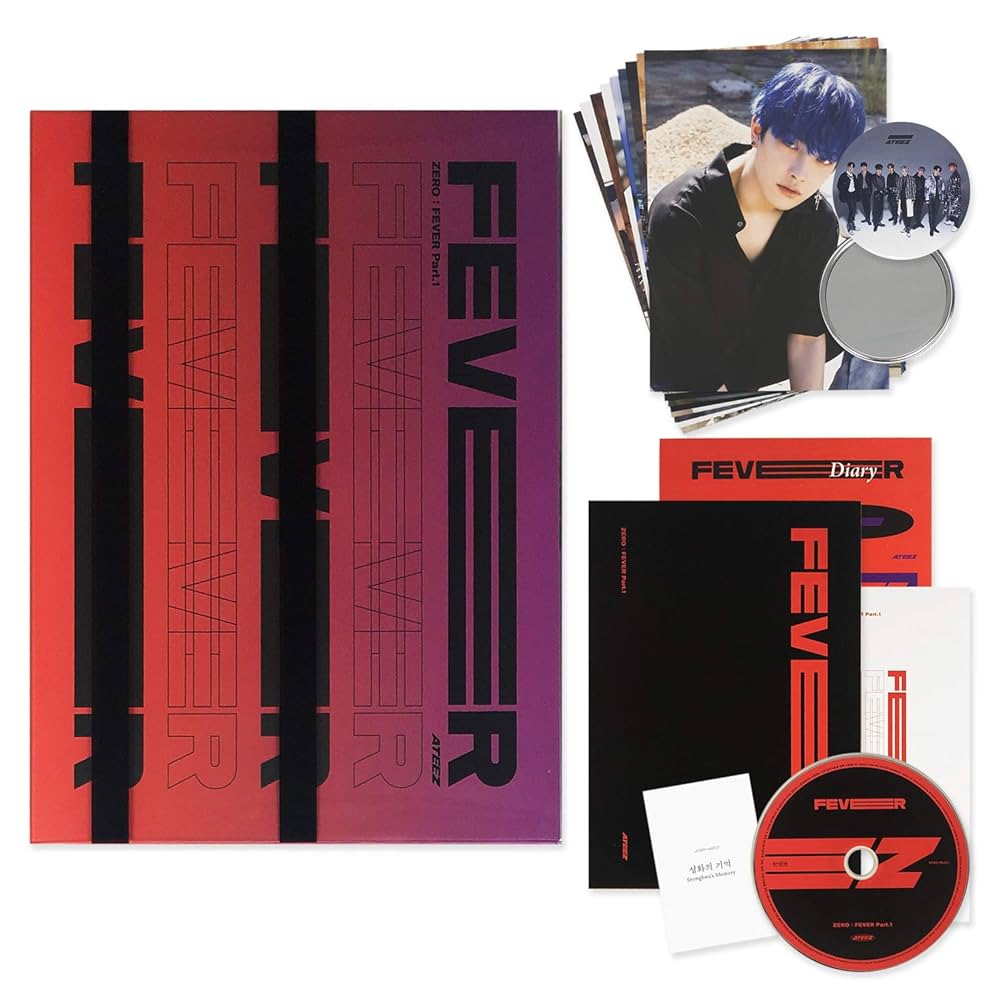 K-POP・アジア ATEEZ Zero: Fever Part.1: 5th Mini Album FULL ALBUM] ATEEZ (에이티즈) 5th Mini Album “ZERO : FEVER